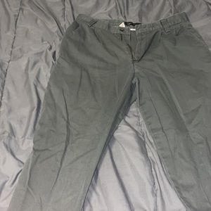Gray docker pants